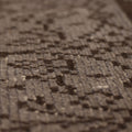 Vintage Isparta Turkish Area Rug 5x9 ft — Gray & Brown Floral (No. 39545)