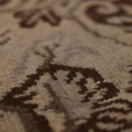 Vintage Isparta Turkish Area Rug 5x9 ft — Beige & Brown Floral (No. 39553)