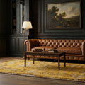 Turkish Area Rug in a styled room