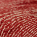 Vintage Isparta Turkish Area Rug 6x9 ft — Red Overdyed (No. 39560)