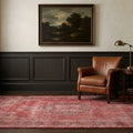 Turkish Area Rug in a styled room