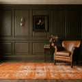 Turkish Area Rug in a styled room