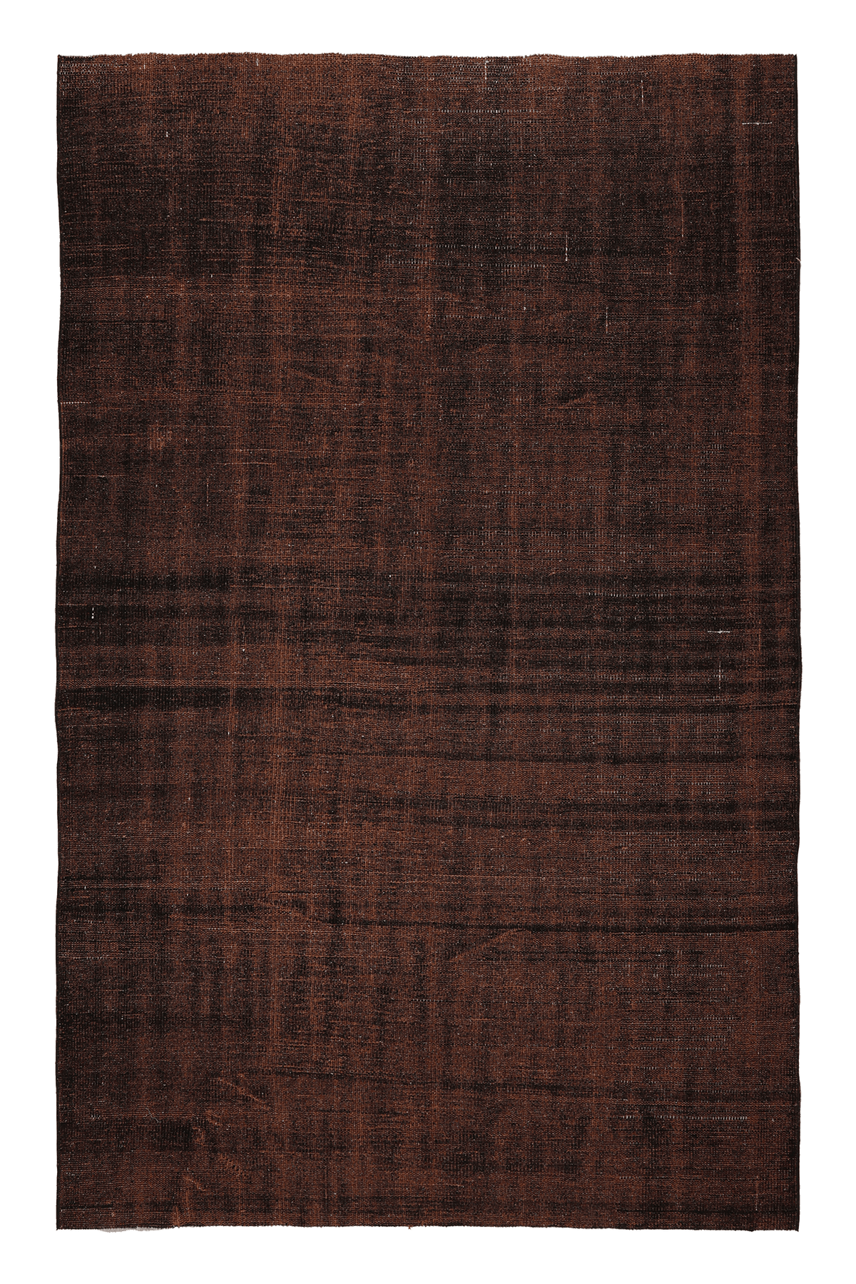 Vintage Manisa Turkish Area Rug 5x9 ft — Brown minimalist