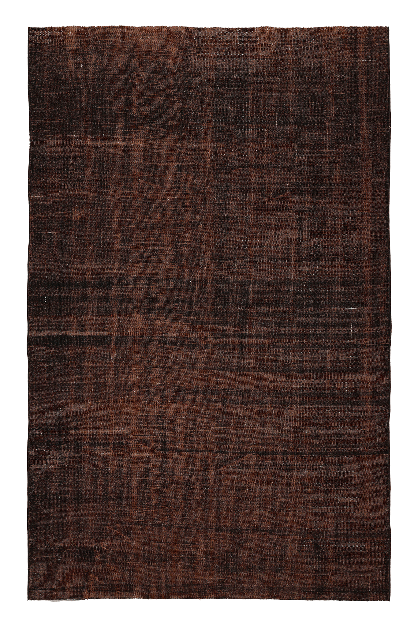 Vintage Manisa Turkish Area Rug 5x9 ft — Brown minimalist