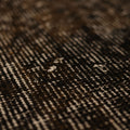 Vintage Isparta Turkish Area Rug 6x9 ft — Gray Overdyed (No. 39569)