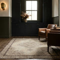Turkish Area Rug in a styled room