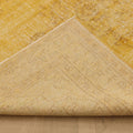 Vintage Manisa Turkish Area Rug 5x9 ft — Yellow Overdyed
