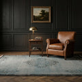 Turkish Area Rug in a styled room
