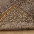 Vintage Isparta Turkish Area Rug 5x9 ft — Gray & Brown Overdyed (No. 39583)