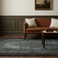 Turkish Area Rug in a styled room