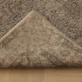 Vintage Isparta Turkish Area Rug 5x8 ft — Gray Overdyed (No. 39589)