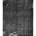 Vintage Manisa Turkish Area Rug 6x10 ft — Gray Overdyed