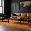 Turkish Area Rug in a styled room