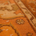 Vintage Isparta Turkish Area Rug 6x10 ft — Orange & Brown Overdyed (No. 39599)