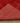 Vintage Isparta Turkish Area Rug 5x9 ft — Red Overdyed (No. 39602)