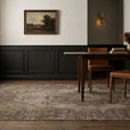Turkish Area Rug in a styled room