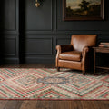 Turkish Area Rug in a styled room
