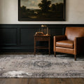 Turkish Area Rug in a styled room
