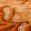 Vintage Manisa Turkish Area Rug 5x9 ft — Orange & Beige Distressed