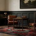 Turkish Area Rug in a styled room