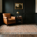 Turkish Area Rug in a styled room