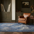 Turkish Area Rug in a styled room