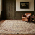 Turkish Area Rug in a styled room