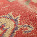 Vintage Manisa Turkish Area Rug 6x10 ft — Red & Beige Floral