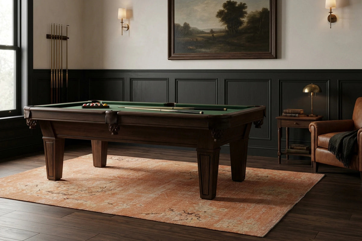 Turkish Area Rug in a styled room
