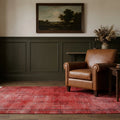 Turkish Area Rug in a styled room