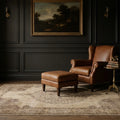 Turkish Area Rug in a styled room