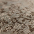 Vintage Manisa Turkish Area Rug 5x10 ft — Gray & Brown Floral