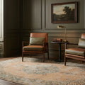 Turkish Area Rug in a styled room