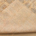 Vintage Isparta Turkish Area Rug 6x10 ft — Orange Floral (No. 39954)