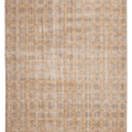 Vintage Isparta Turkish Area Rug 6x10 ft — Orange Floral (No. 39954)
