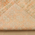 Vintage Isparta Turkish Area Rug 6x10 ft — Orange Floral