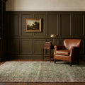 Turkish Area Rug in a styled room