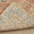 Vintage Isparta Turkish Area Rug 6x9 ft — Red Floral (No. 39969)