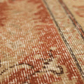 Vintage Isparta Turkish Area Rug 6x10 ft — Red & Beige Floral (No. 39986)