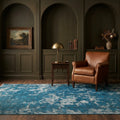 Turkish Area Rug in a styled room