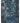 Vintage Isparta Turkish Area Rug 6x9 ft — Blue & Gray Overdyed