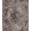 Vintage Isparta Turkish Area Rug 5x9 ft — Gray & Brown Distressed (No. 40112)