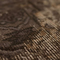 Vintage Isparta Turkish Area Rug 6x9 ft — Gray & Brown Distressed