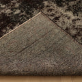 Vintage Isparta Turkish Area Rug 6x9 ft — Gray Overdyed (No. 40125)