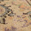 Vintage Manisa Turkish Area Rug 5x9 ft — Orange & Blue Floral (No. 40170)
