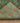 Vintage Isparta Turkish Area Rug 5x8 ft — Green & Pink Floral