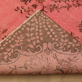 Vintage Isparta Turkish Area Rug 5x9 ft — Pink Overdyed (No. 40209)
