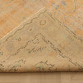 Vintage Manisa Turkish Area Rug 6x9 ft — Orange & Blue Floral (No. 40267)