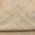 Vintage Manisa Turkish Area Rug 5x9 ft — Beige Floral (No. 40270)