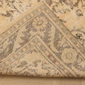 Vintage Isparta Turkish Area Rug 6x10 ft — Beige & Purple Floral (No. 40292)